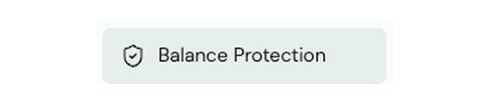 Opción Balance Protection en la lista de Settings