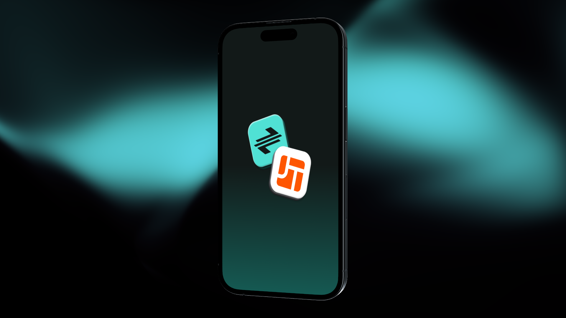 Iconos de las apps de Truss y JobTread en la pantalla de un teléfono
